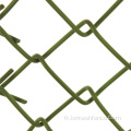 Panneaux de clôture à mailles en plastique de calibre 9 6x10